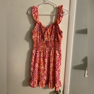 Pink/Salmon Dress - Size Medium
